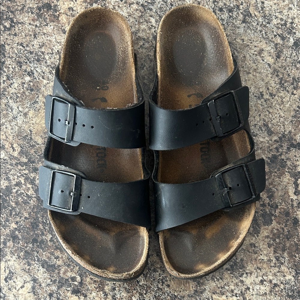 Birkenstock Black Double Strap Sandals